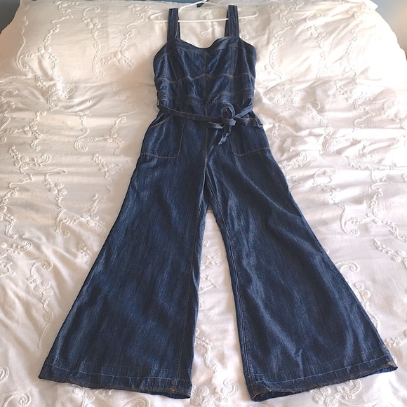 Anthropologie Denim Jumpsuit - Picture 3 of 9